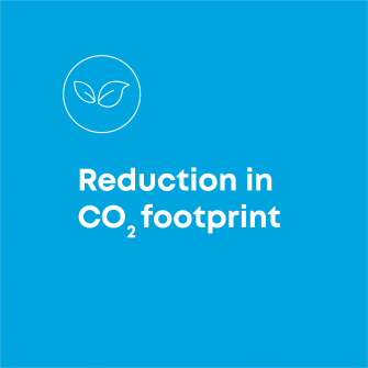 Reduction in carbon footprint