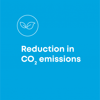 Reduction in carbon dioxide emissions