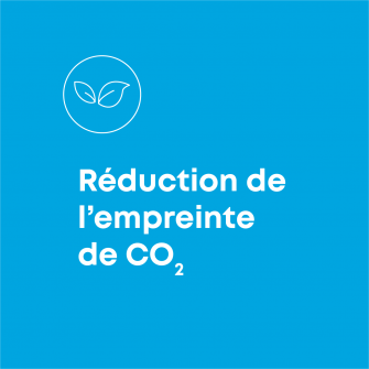 Reduction de l'empreinte de CO2