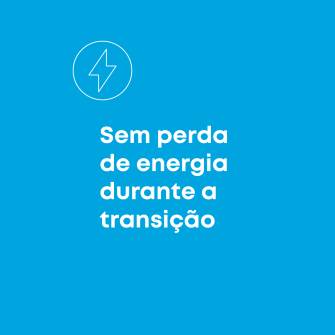 Sem perda de energia durante a transicao