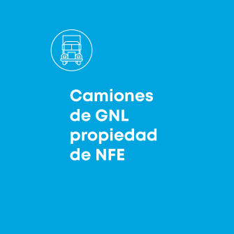 Camiones de GNL propiedad de NFE