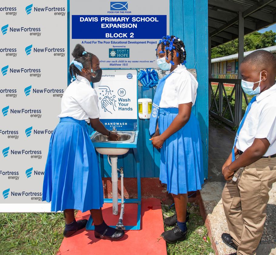 Jamaica Handwash Station Donation